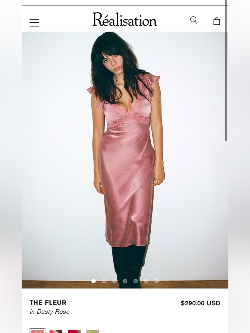 Realisation Par The Fleur in Dusty Rose